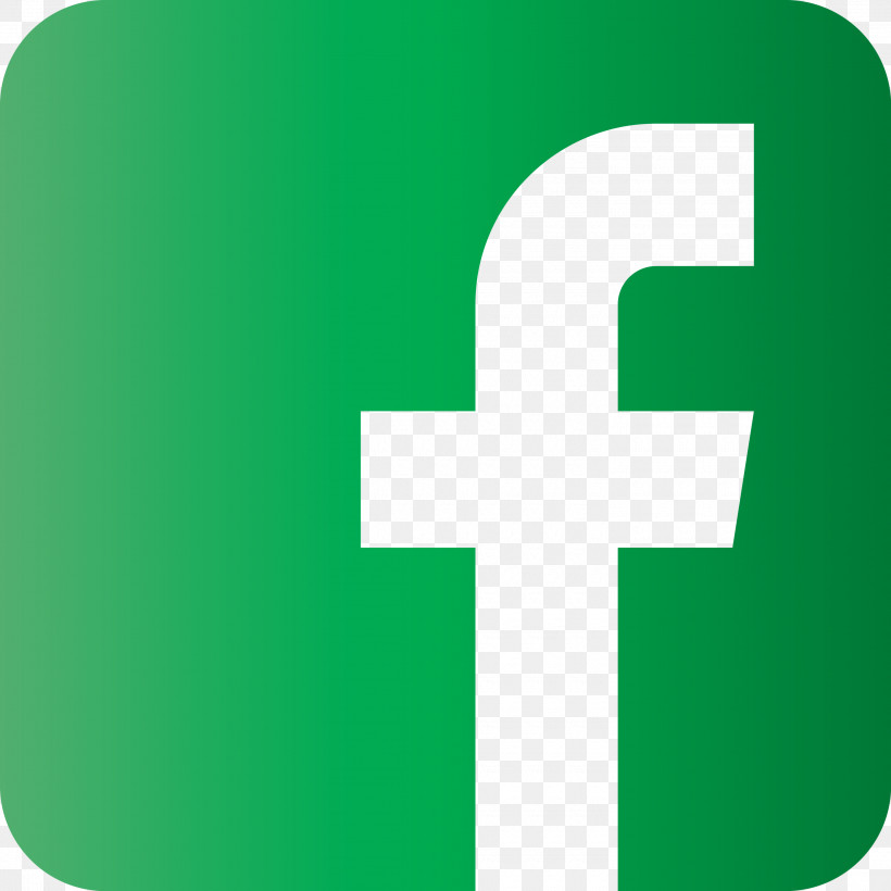 Facebook Square Icon Logo, PNG, 3000x3000px, Facebook Square Icon Logo, Facebook, Green, Line, Logo Download Free