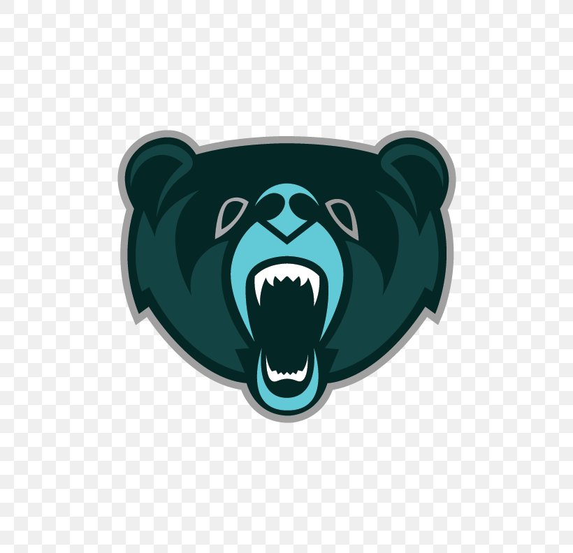 Grizzly Bear Logo American Bison Brand, PNG, 792x792px, Bear, American Bison, Aqua, Bison, Brand Download Free