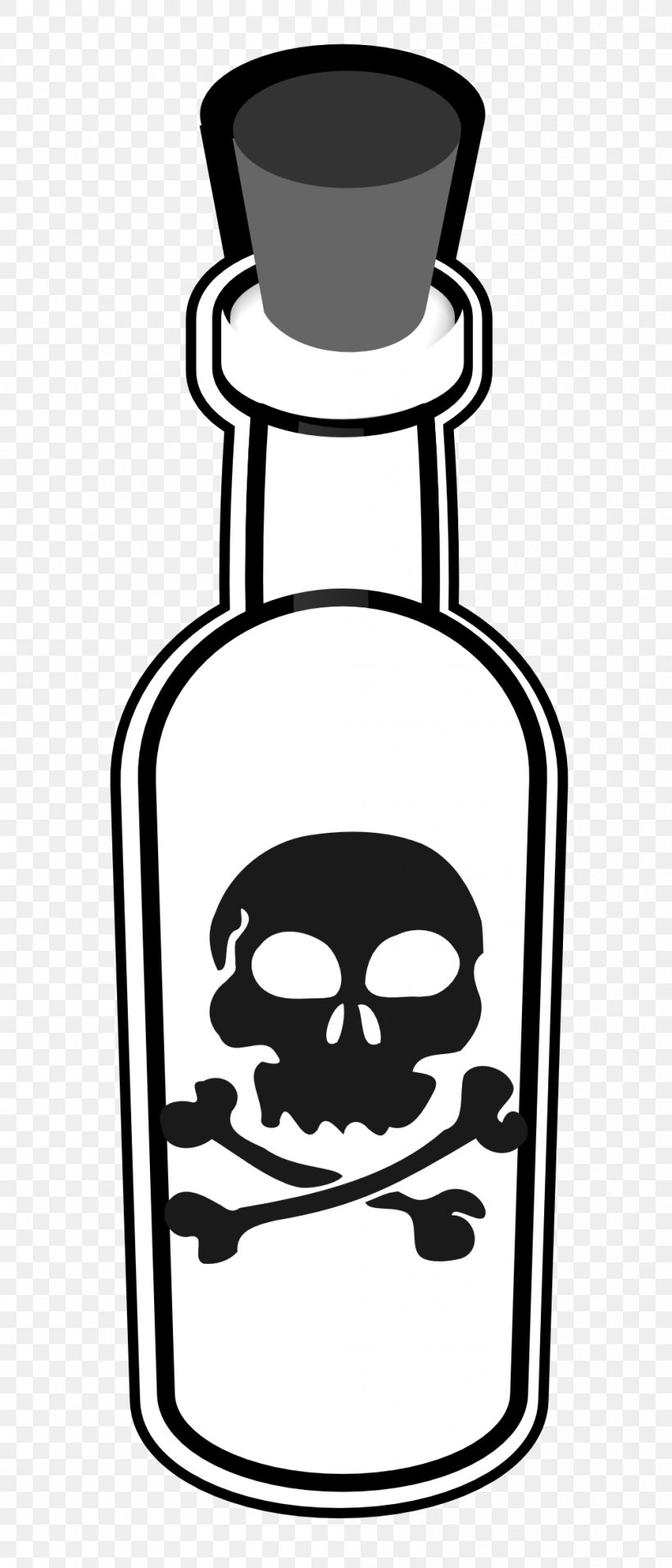 Poisoning Free Content Clip Art, PNG, 999x2331px, Poison, Barware, Black And White, Bottle, Drawing Download Free