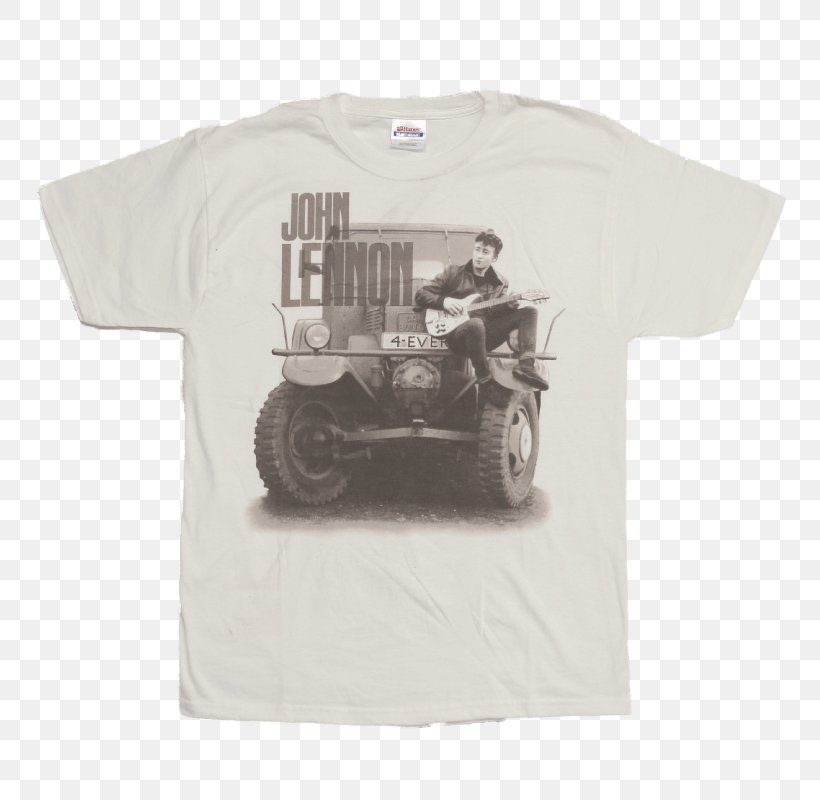 T-shirt Product Design Motor Vehicle Sleeve, PNG, 800x800px, Tshirt, John Lennon, Motor Vehicle, Sleeve, T Shirt Download Free