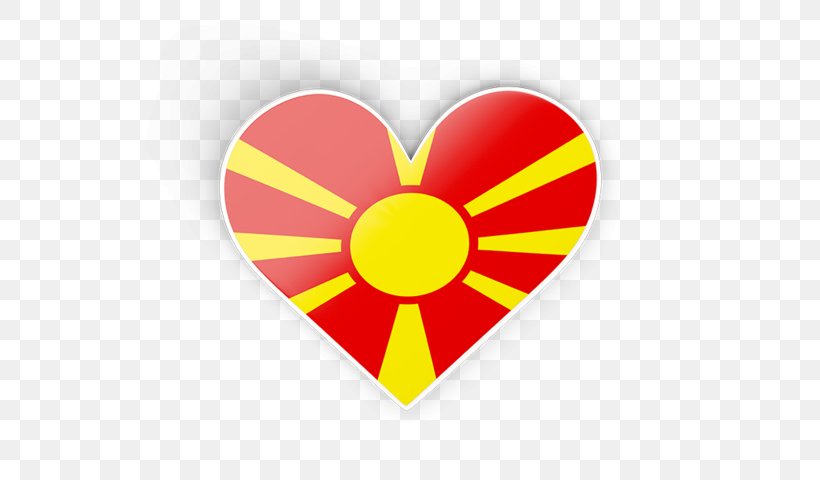 Flag Of The Republic Of Macedonia Macedonian National Flag, PNG, 640x480px, Watercolor, Cartoon, Flower, Frame, Heart Download Free