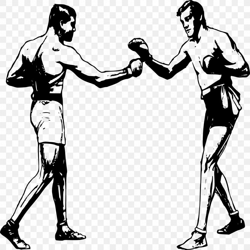 Line Art Muscle Clip Art Boxing Muay Thai, PNG, 2402x2400px, Line Art, Boxing, Contact Sport, Gesture, Kick Download Free
