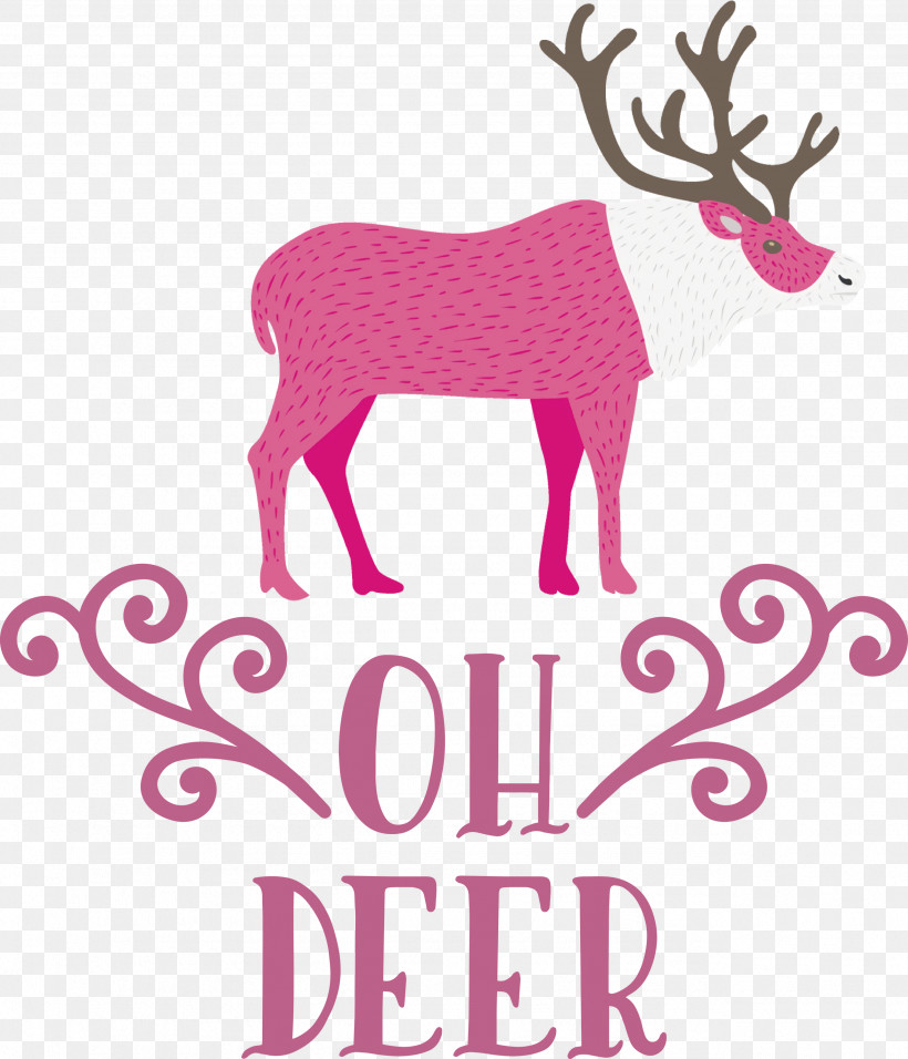 OH Deer Rudolph Christmas, PNG, 2571x3000px, Oh Deer, Antler, Cartoon Reindeer, Christmas, Christmas Day Download Free