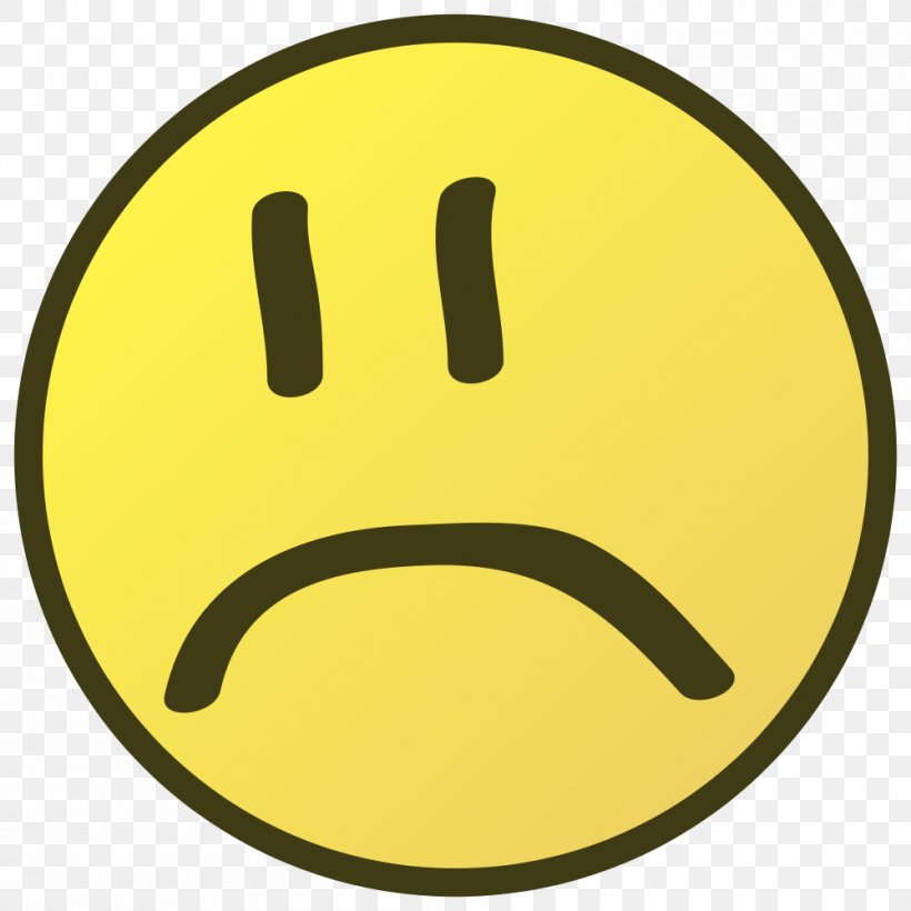 Smiley Sadness Emoticon Clip Art, PNG, 1000x1000px, Smiley, Emoticon, Emotion, Face, Happiness Download Free