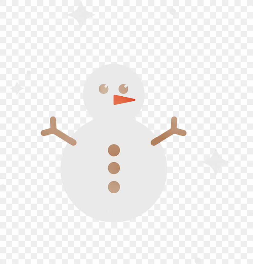 Snowman, PNG, 2875x3000px, Snowman, Character, Character Created By, Meter, Paint Download Free