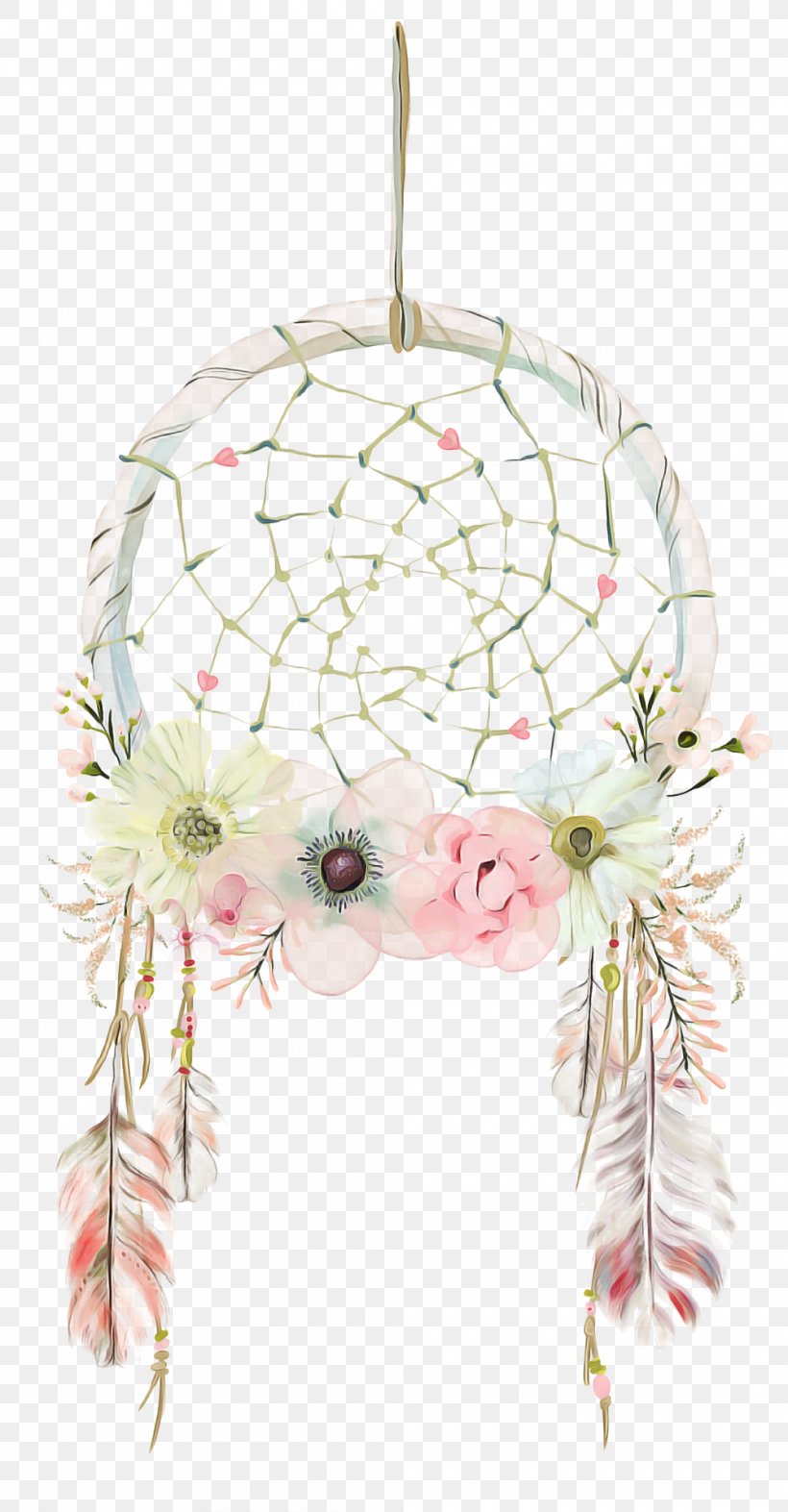 Pink Flower Cartoon, PNG, 1000x1919px, Floral Design, Christmas Day, Christmas Ornament, Cut Flowers, Feather Download Free