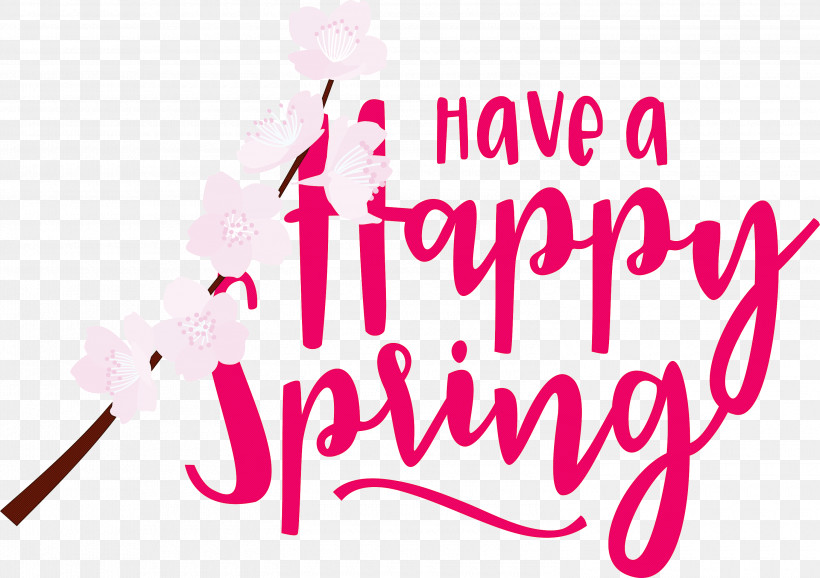 Spring Have A Happy Spring Spring Quote, PNG, 3000x2115px, Spring, Flower, Logo, M, Meter Download Free