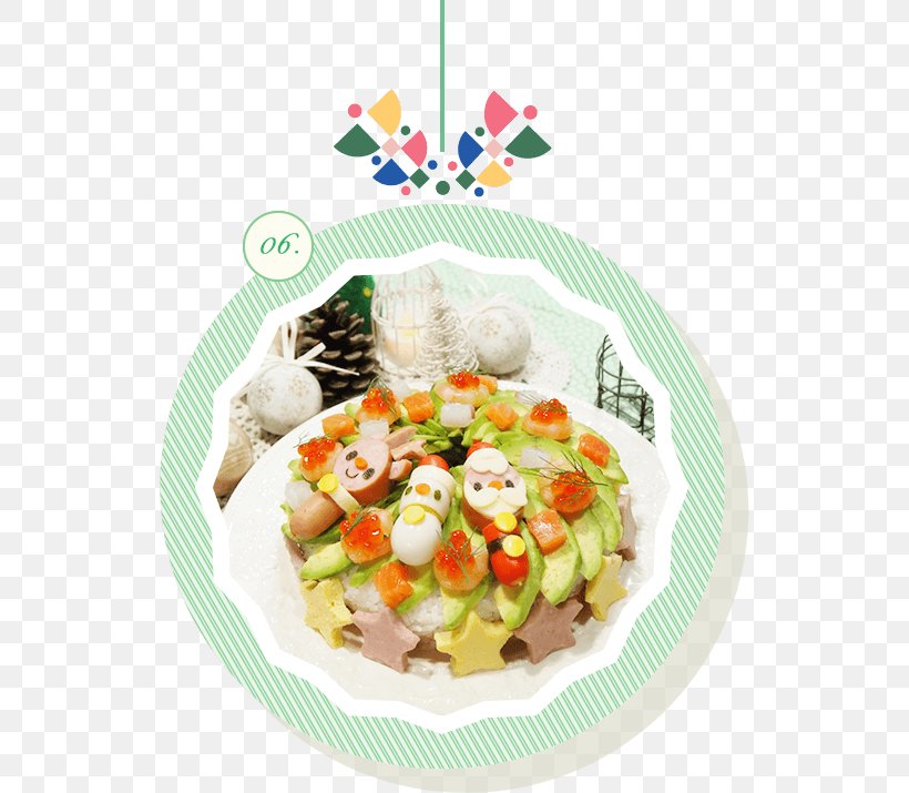 Sushi Asian Cuisine Dish Vegetarian Cuisine Garnish, PNG, 532x715px, Sushi, Asian Cuisine, Asian Food, Cake, Christmas Download Free