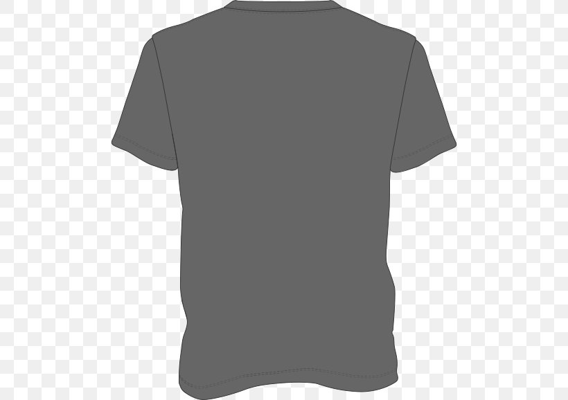 T-shirt Sleeve Clothing Shoulder, PNG, 500x578px, Tshirt, Active Shirt, Black, Black M, Clothing Download Free