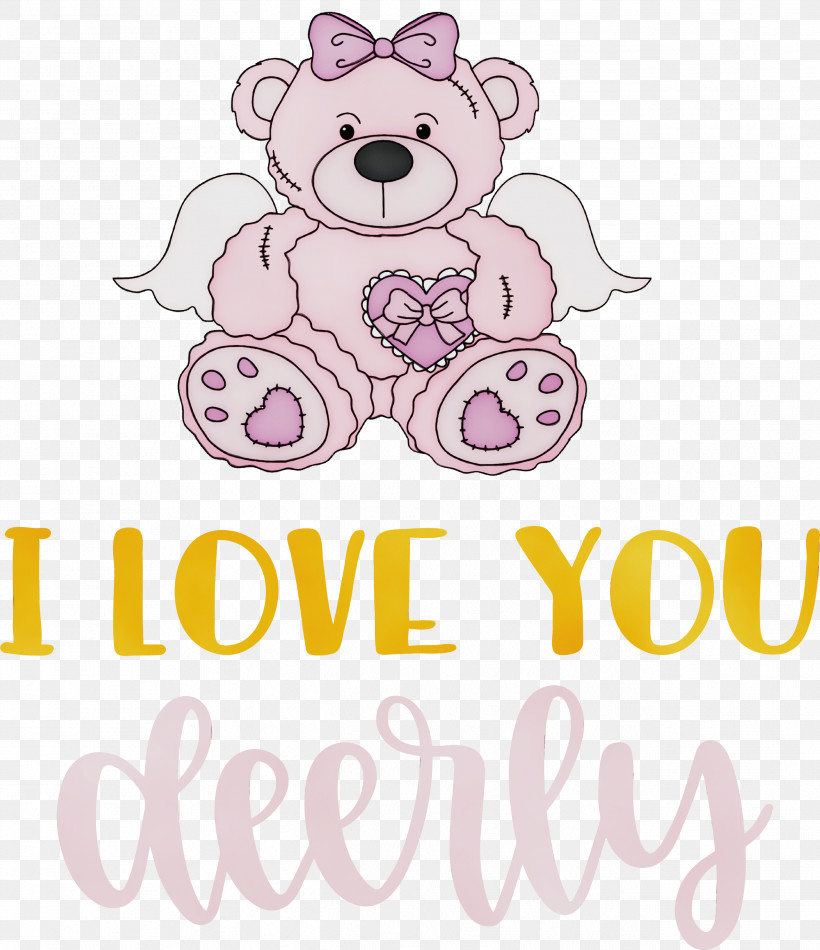 Teddy Bear, PNG, 2589x3000px, Watercolor, Bears, Buildabear Workshop, Floral Design, Greeting Card Download Free