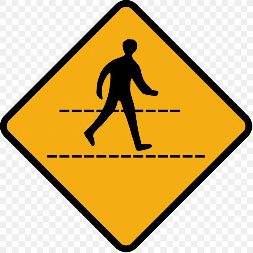 Traffic Sign Road Warning Sign Pedestrian Crossing, PNG, 2000x2000px, Traffic Sign, Area, Artwork, Brand, Carriageway Download Free