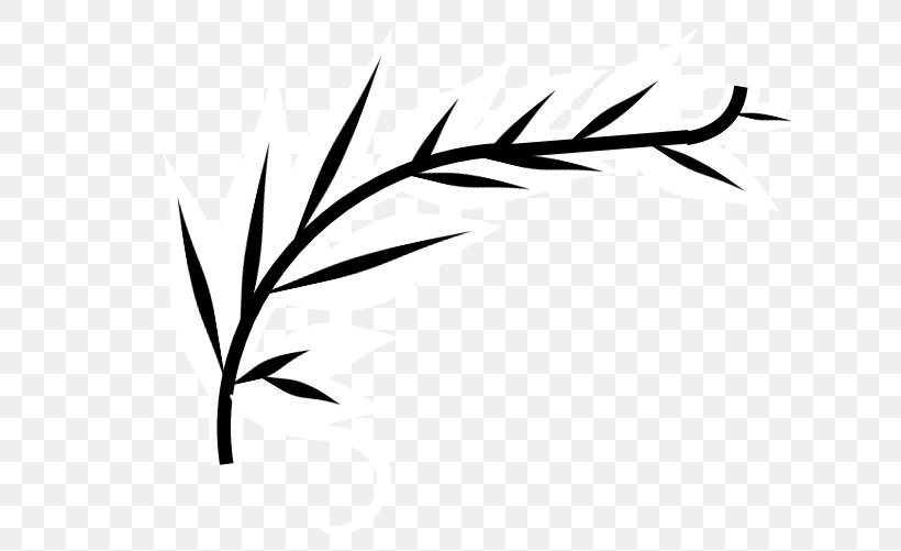 Twig Grasses Plant Stem Leaf Clip Art, PNG, 655x501px, Twig, Black, Black And White, Black M, Branch Download Free