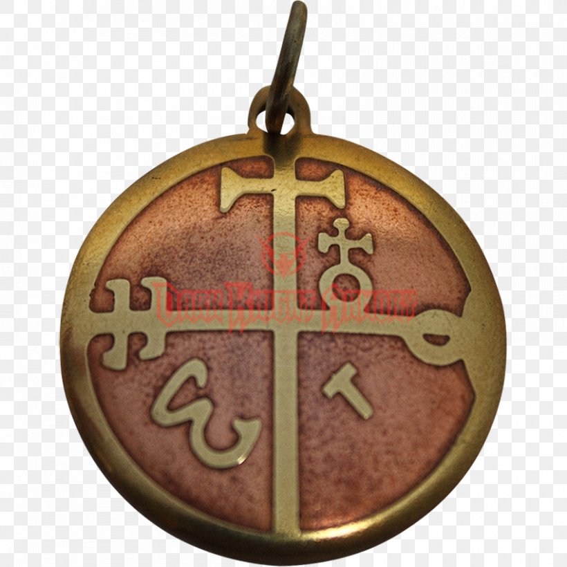 Amulet Pentacle Witchcraft Wicca Magic, PNG, 850x850px, Amulet, Abracadabra, Baphomet, Christmas Ornament, Copper Download Free