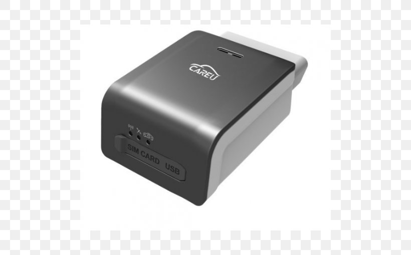 Car GPS Tracking Unit On-board Diagnostics Global Positioning System Vehicle, PNG, 500x510px, Car, Adapter, Bluetooth, Computer Component, Data Storage Device Download Free