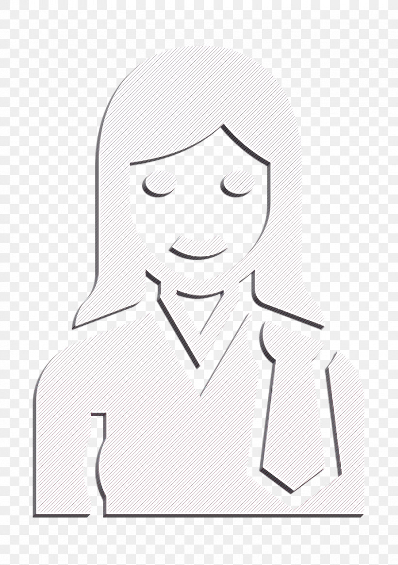 Occupation Woman Icon Lawyer Icon, PNG, 924x1310px, Occupation Woman Icon, Blackandwhite, Cartoon, Lawyer Icon, Smile Download Free