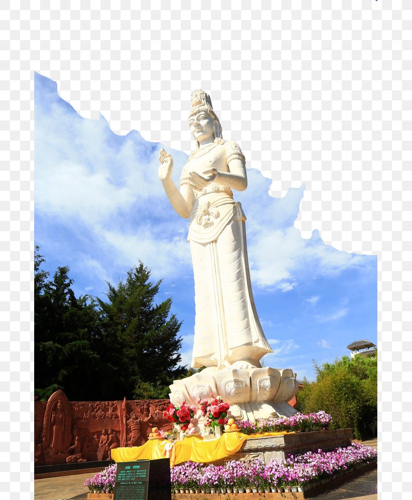 Statue Guanyin U5a18u5a18, PNG, 683x996px, Statue, Artwork, Cartoon, Classical Sculpture, Comics Download Free