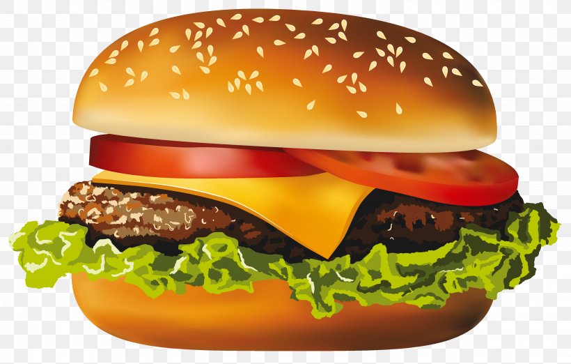 Hamburger Hot Dog Fast Food Cheeseburger Pizza, PNG, 4516x2875px, Hamburger, Big Mac, Bread, Breakfast Sandwich, Buffalo Burger Download Free