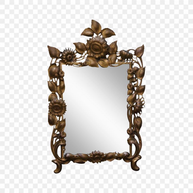 Mirror Brass Bronze Antique Metal, PNG, 2000x2000px, Mirror, Antique, Brass, Bronze, Furniture Download Free