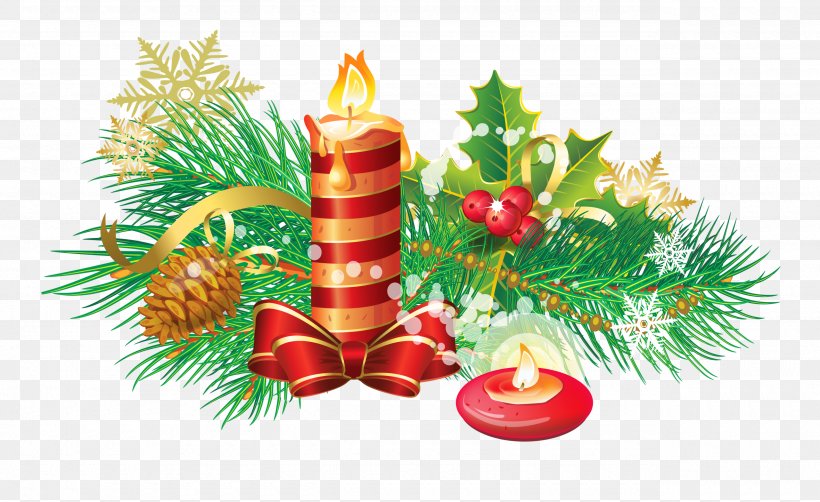 Borders And Frames Christmas Candle Clip Art, PNG, 2560x1569px, Borders And Frames, Branch, Candle, Christmas, Christmas Candle Download Free