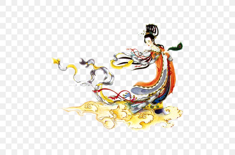 China Mid-Autumn Festival Qixi Festival Chang'e, PNG, 635x540px, China, Art, Autumn, Body Jewelry, Chinese Download Free