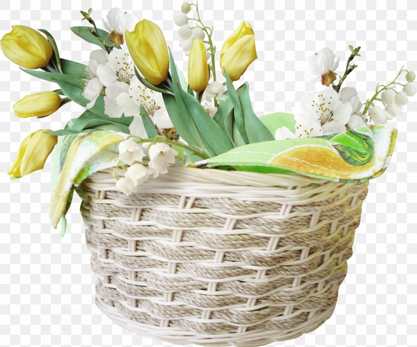 Easter Bunny Easter Egg Flower, PNG, 2500x2088px, Easter Bunny, Artificial Flower, Basket, Christmas, Computer Cluster Download Free