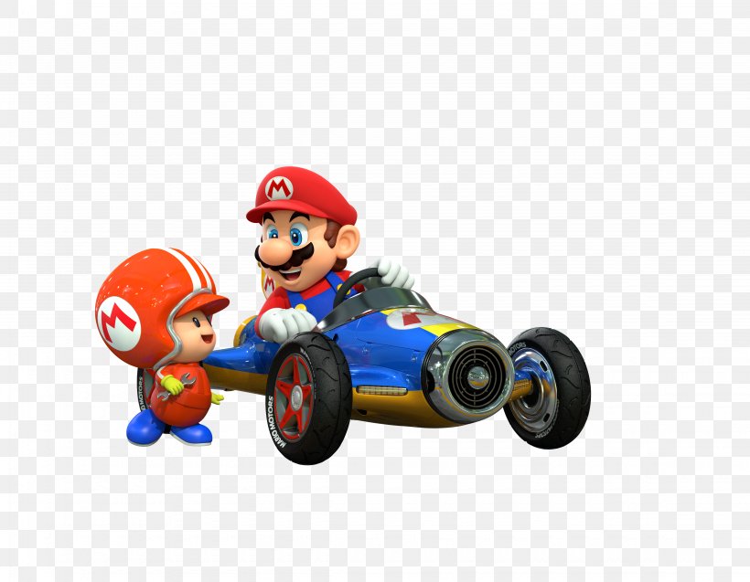 Mario Kart 8 Deluxe Wii U Super Mario Kart Toad, PNG, 4500x3500px, Mario Kart 8, Car, Figurine, Luigi, Mario Kart Download Free