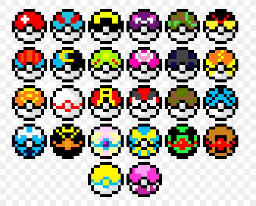 Poké Ball Pixel Art Pokémon Misty Pikachu, PNG, 870x700px, Pixel Art, Art, Bulbasaur, Charmander, Deviantart Download Free