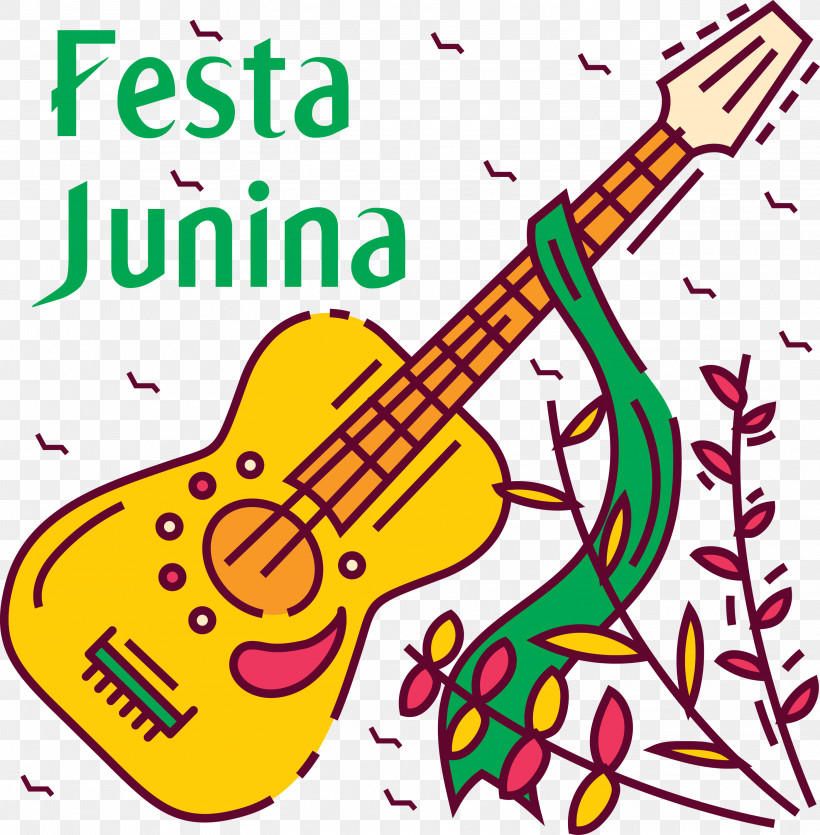 Brazilian Festa Junina June Festival Festas De São João, PNG, 2945x3000px, Brazilian Festa Junina, Area, Cartoon, Festas De Sao Joao, Guitar Download Free