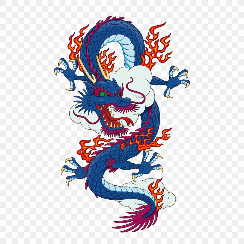 T-shirt Chinese Dragon Japanese Dragon, PNG, 2000x2000px, Tshirt, Animal Figure, Art, Chinese Dragon, Creative Arts Download Free