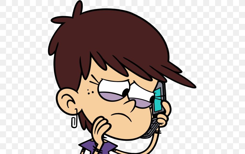 Luna Loud Lincoln Loud Animation Video Parody, PNG, 500x516px, Watercolor, Cartoon, Flower, Frame, Heart Download Free