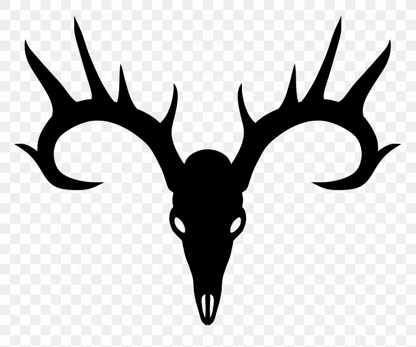 Reindeer Elk Image Silhouette, PNG, 4500x3750px, Deer, Antler, Black, Blackandwhite, Drawing Download Free
