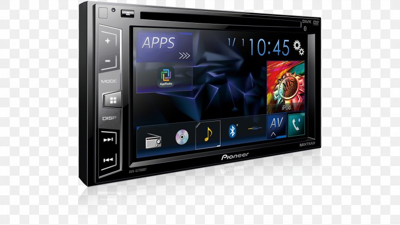 Vehicle Audio Pioneer Corporation ISO 7736 Radio Receiver AV Receiver, PNG, 1920x1080px, Vehicle Audio, Amplifier, Automotive Head Unit, Av Receiver, Display Device Download Free