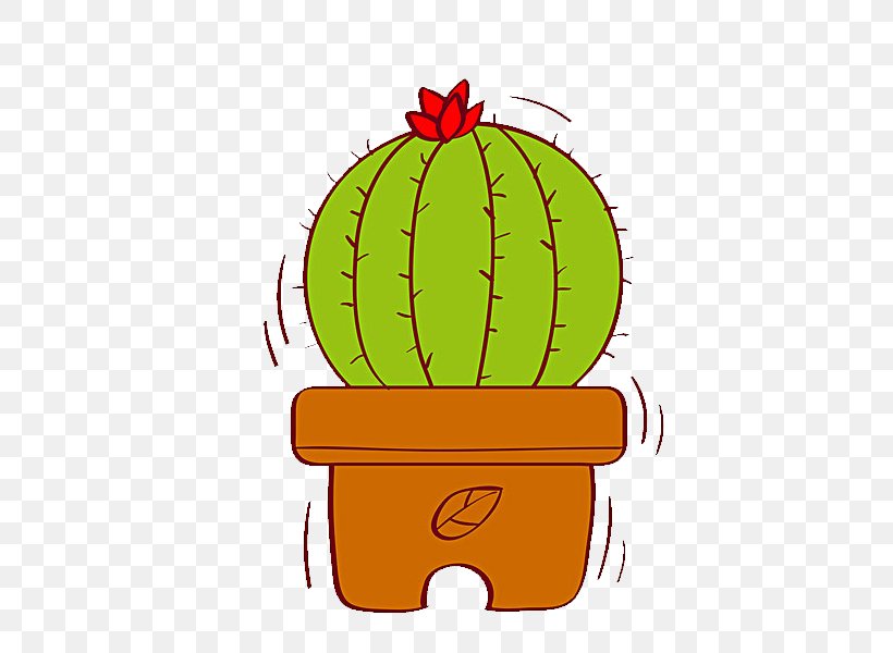 Cactaceae Succulent Plant Prickly Pear Drawing Illustration, PNG, 600x600px, Cactaceae, Cactus, Cartoon, Drawing, Flower Download Free