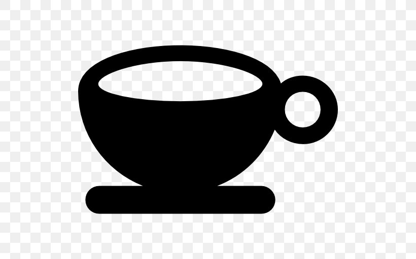 Coffee Cup Teacup Clip Art, PNG, 512x512px, Coffee Cup, Black And White, Cup, Drinkware, Food Download Free