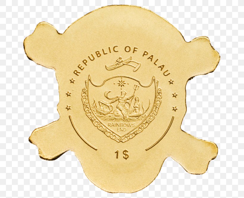 Palau Gold Coin Dollar Coin, PNG, 665x664px, Palau, Badge, Coin, Dollar Coin, Face Value Download Free