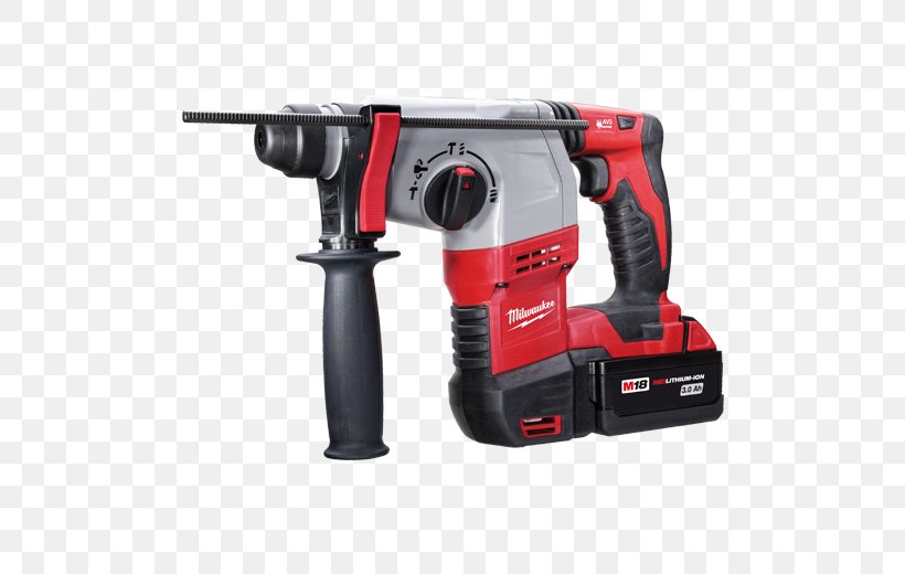 Hammer Drill SDS Augers Milwaukee Electric Tool Corporation, PNG, 520x520px, Hammer Drill, Augers, Carving Chisels Gouges, Cordless, Drill Download Free
