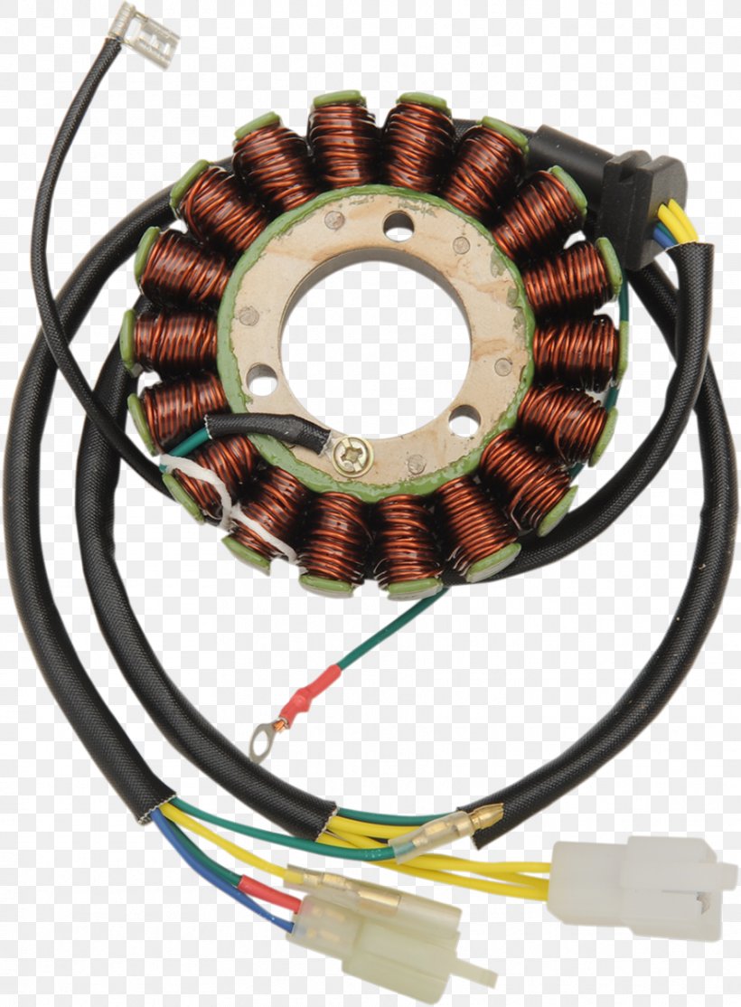 Honda CRF Series Stator Motorcycle Honda CR250R, PNG, 883x1200px, Honda, Cable, Electric Current, Electric Motor, Electrical Cable Download Free