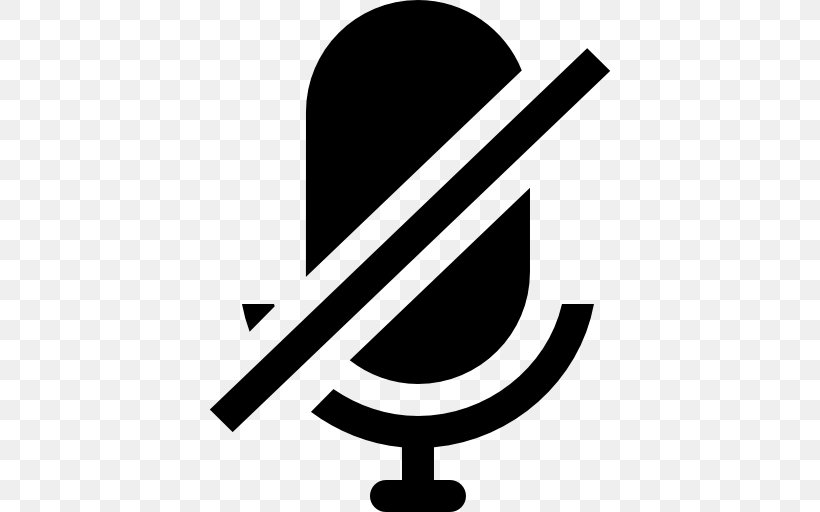 Microphone Symbol, PNG, 512x512px, Microphone, Black And White, Brand, Computer, Logo Download Free