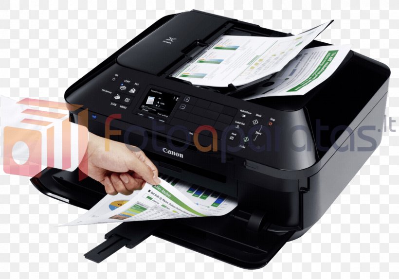 Multi-function Printer Canon PIXMA MX922 Inkjet Printing, PNG, 1200x840px, Multifunction Printer, Airprint, Canon, Color Printing, Electronic Device Download Free
