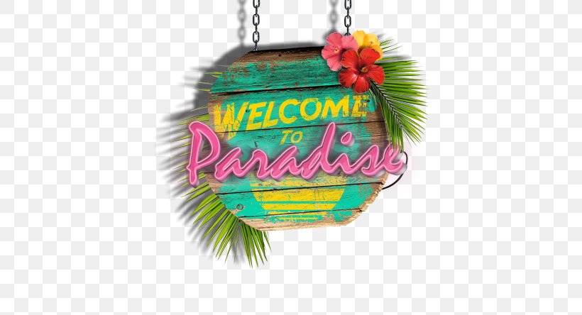 Welcome To Paradise Song English Information, PNG, 450x444px, Welcome To Paradise, Christmas Ornament, Computer Servers, English, Information Download Free