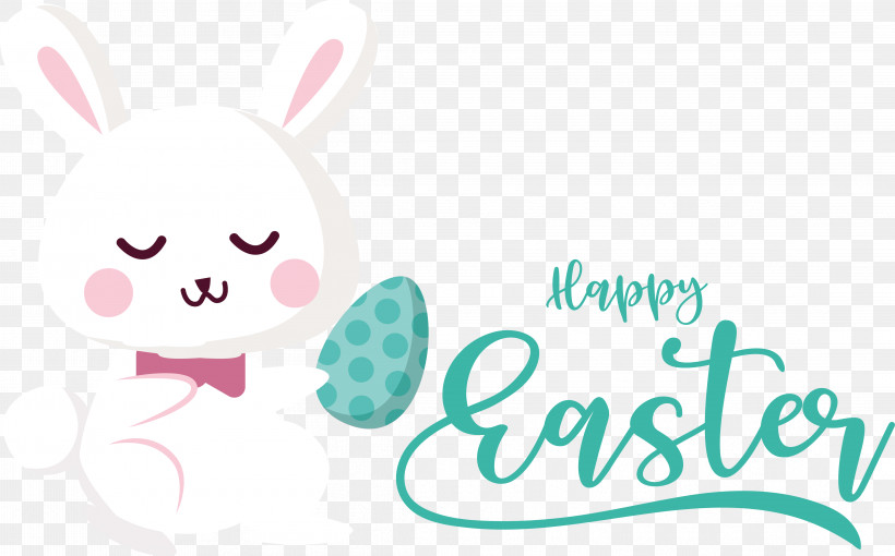 Easter Bunny, PNG, 4433x2762px, Rabbit, Biology, Cartoon, Easter Bunny, Logo Download Free