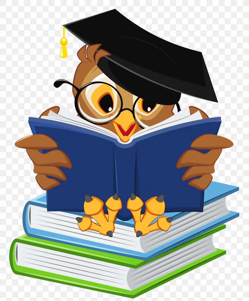 Graduation Ceremony Owl Square Academic Cap Icon, PNG, 3308x4000px, Book, Art, Bird, Book Discussion Club, Cartoon Download Free