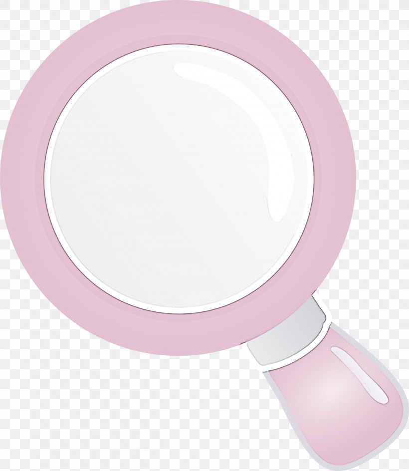 Magnifying Glass Magnifier, PNG, 2604x3000px, Magnifying Glass, Ceiling, Cosmetics, Magenta, Magnifier Download Free