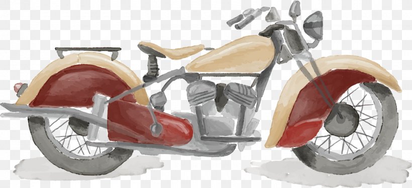Motorcycle Euclidean Vector Vintage Clothing, PNG, 1520x698px, Motorcycle, Automotive Design, Cartoon, Motor Vehicle, Motorcycle Accessories Download Free