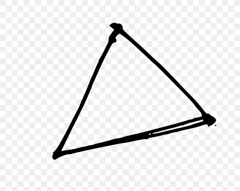 Triangle Drawing Clip Art, PNG, 900x718px, Triangle, Area, Black, Black And White, Drawing Download Free
