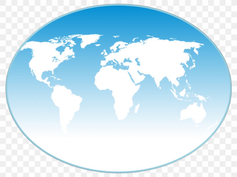 World Map Globe Clip Art, PNG, 960x720px, World, Atmosphere, Blue, Cloud, Daytime Download Free