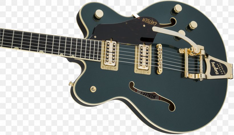 Electric Guitar Gretsch Semi-acoustic Guitar Bigsby Vibrato Tailpiece, PNG, 2400x1384px, Guitar, Acoustic Electric Guitar, Acoustic Guitar, Acousticelectric Guitar, Archtop Guitar Download Free
