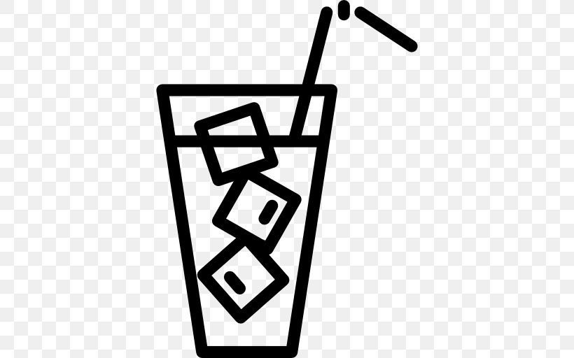 cold drink clipart black and white star