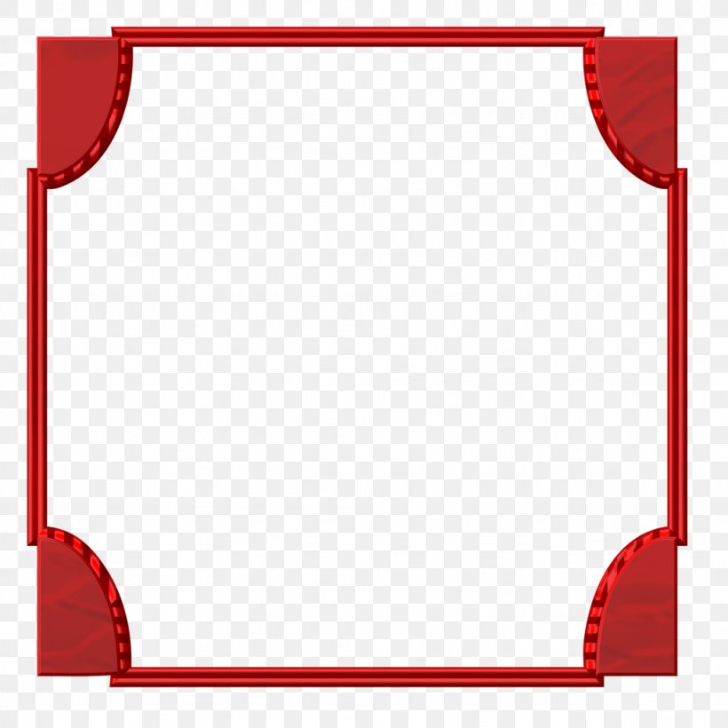 Picture Frames Red Clip Art, PNG, 1024x1024px, Picture Frames, Area, Blue, Computer Graphics, Deviantart Download Free