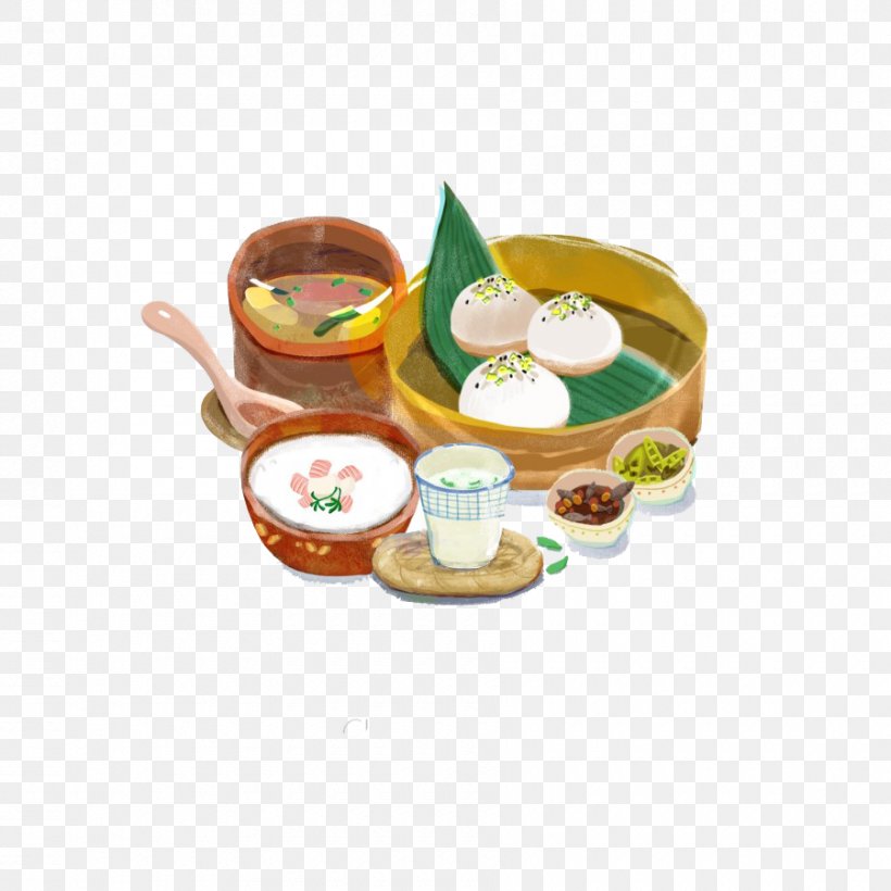 Baozi Mantou Food Illustration, PNG, 900x900px, Baozi, Bowl, Breakfast, Cartoon, Coffee Cup Download Free